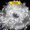 120 LED Dramatic Clear Cable String Lights — Multifunction, Plug-in, 38ft